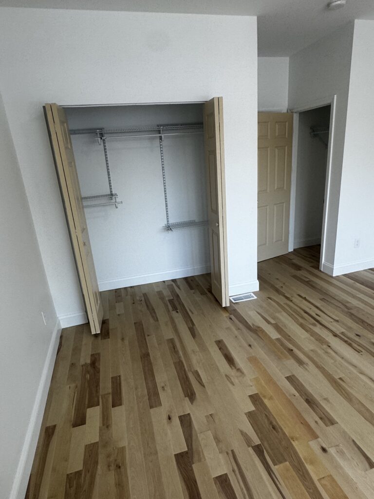 Main Bedroom double closet view